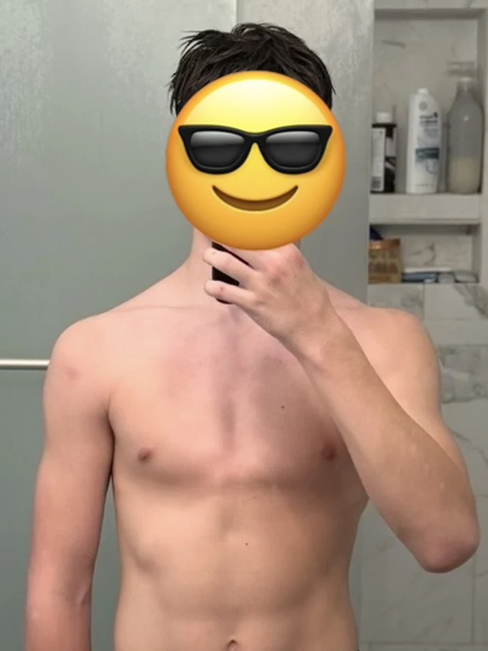 CJ S. / ATHLETIC SPEED & POWER (HIGH SCHOOL WRESTLER) before transformation